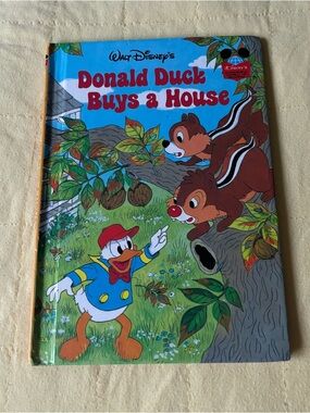 Donald duck buys a house children’s book